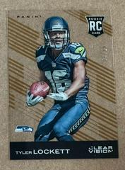 Tyler Lockett [Gold] #127 Football Cards 2015 Panini Clear Vision Prices