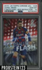 Lionel Messi [Red Refractor] #1 Soccer Cards 2019 Topps Chrome UEFA Champions League Prices