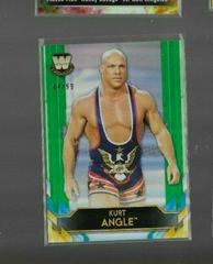 Kurt Angle [Green] #BL-13 Wrestling Cards 2020 Topps WWE Chrome Big Legends Prices