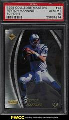 Peyton Manning [50 Point] #73 Football Cards 1998 Collector's Edge Masters Prices