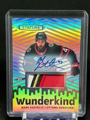 Mark Kastelic [Autograph Patch] Hockey Cards 2022 Upper Deck Stature Wunderkind Prices