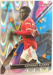 Anthony Elanga [Ray Wave] Soccer Cards 2021 Topps Finest UEFA Champions League Prices