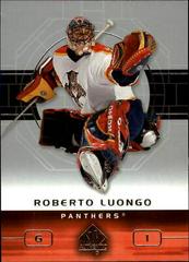 Roberto Luongo Hockey Cards 2002 SP Authentic Prices