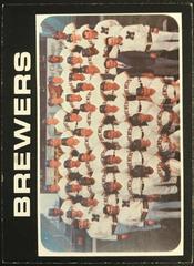 Brewers Team #698 Baseball Cards 1971 Topps Prices
