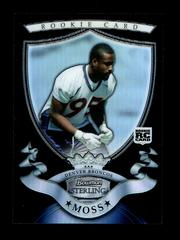 Jarvis Moss [Black Refractor] #5 Football Cards 2007 Bowman Sterling Prices