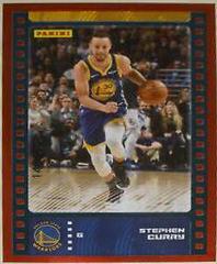 Stephen Curry [Red] #66 Basketball Cards 2019 Panini Stickers Cards Prices