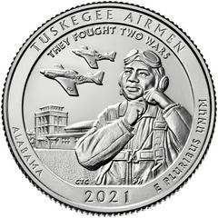 2021 P [TUSKEGEE AIRMEN] Coins America the Beautiful Quarter Prices