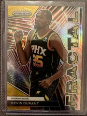 Kevin Durant [Gold] #9 Basketball Cards 2023 Panini Prizm Fractal Prices
