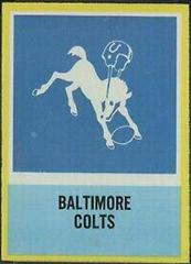 Baltimore Colts [Insignia] Football Cards 1967 Philadelphia Prices