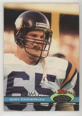 Gary Zimmerman [Super Bowl XXVI] Football Cards 1991 Stadium Club Prices
