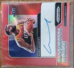 Rudy Gobert [Red] #NPS-RGB Basketball Cards 2021 Panini Chronicles National Pride Signatures Prices
