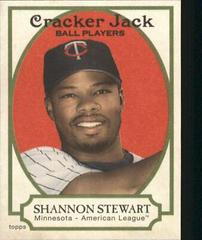 Shannon Stewart [Mini Grey] #14 Baseball Cards 2005 Topps Cracker Jack Prices