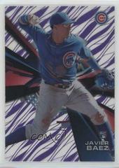 Javier Baez [Grass Purple Rainbow] Baseball Cards 2015 Topps High Tek Prices