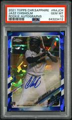 Jazz Chisholm #RA-JCH Baseball Cards 2021 Topps Chrome Sapphire Rookie Autographs Prices