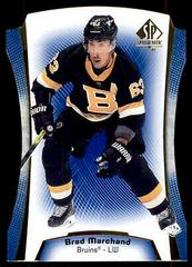 Brad Marchand [Blue] Hockey Cards 2021 SP Authentic Die Cuts Prices