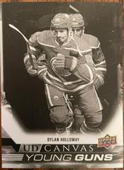 Dylan Holloway [Black & White] #C268 Hockey Cards 2022 Upper Deck UD Canvas Prices