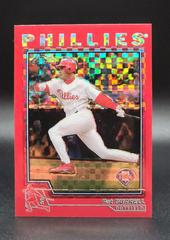 Pat Burrell [Xfractor] #420 Baseball Cards 2004 Topps Chrome Prices