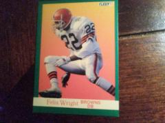 Felix Wright #42 Football Cards 1991 Fleer Prices