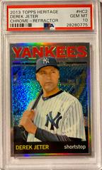 Derek Jeter [Refractor] Baseball Cards 2013 Topps Heritage Chrome Prices