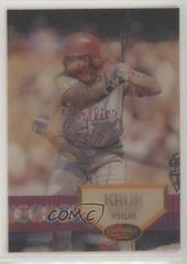 JOHN KRUK Baseball Cards 1994 Sportflics 2000 Prices