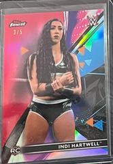 Indi Hartwell [Red] #84 Wrestling Cards 2021 Topps Finest WWE Prices