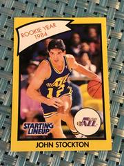 John Stockton [Yellow] Basketball Cards 1990 Kenner Starting LineUp Prices