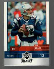 Tom Brady Football Cards 2005 Upper Deck Kickoff Prices