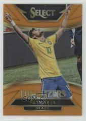 Neymar Jr. [Orange Prizm] #4 Soccer Cards 2015 Panini Select Equalizers Prices