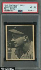 Joseph Beggs Baseball Cards 1940 Cincinnati Reds Team Issue Prices