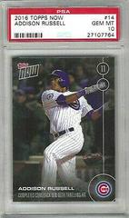 Addison Russell Baseball Cards 2016 Topps Now Prices