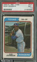 Alex Johnson #107 Baseball Cards 1974 O Pee Chee Prices