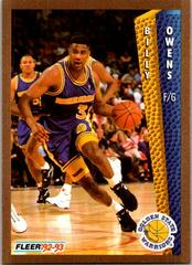 Billy Owens #79 Basketball Cards 1992 Fleer Prices