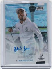 Gabriel Jesus #CA-GJ Soccer Cards 2021 Stadium Club Chrome UEFA Champions League Autographs Prices