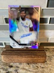 David Alaba Soccer Cards 2021 Topps Chrome UEFA Champions League Autographs Prices