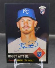Bobby Witt Jr. [Black] #CPA-BWJ Baseball Cards 2022 Topps Chrome Platinum Anniversary Autographs Prices