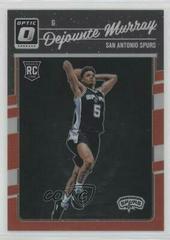 Dejounte Murray [Red] Basketball Cards 2016 Panini Donruss Optic Prices