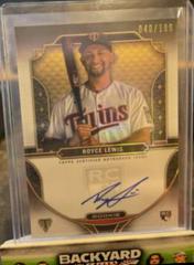 Royce Lewis #RA-RL Baseball Cards 2022 Topps Triple Threads Rookie Autographs Prices