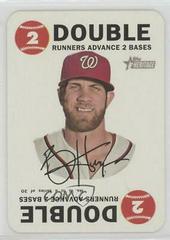 Bryce Harper #6 Baseball Cards 2017 Topps Heritage 1968 Game Prices