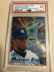 Mariano Rivera [Row 0] #142 Baseball Cards 1997 Flair Showcase Legacy Collection Prices