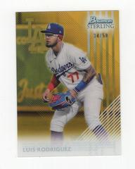 Luis Rodriguez [Gold] #ST-LRZ Baseball Cards 2022 Bowman Sterling Tek Prices