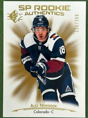 Alex Newhook [Gold] #140 Hockey Cards 2021 SP Prices