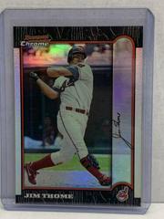 Jim Thome #221 Baseball Cards 1999 Bowman Chrome Prices