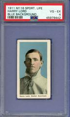 Harry Lord [Blue Background] Baseball Cards 1911 M116 Sporting Life Prices