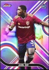Axel Kei [Purple] Soccer Cards 2022 Finest MLS Prices
