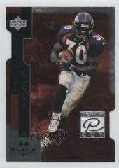 Terrell Davis [Double] Football Cards 1998 Upper Deck Black Diamond Premium Cut Prices
