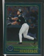 Rickey Henderson Baseball Cards 2001 Topps Chrome Prices