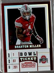 Braxton Miller [Bowl] Football Cards 2017 Panini Contenders Draft Picks Prices