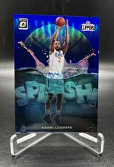 Kawhi Leonard [Blue] Basketball Cards 2019 Panini Donruss Optic Splash Prices