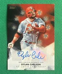 Dylan Carlson [Platinum] #BSA-DC Baseball Cards 2024 Topps Baseball Stars Autograph Prices