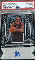 Scottie Barnes Basketball Cards 2021 Panini Obsidian Rookie Jersey Ink Autographs Prices